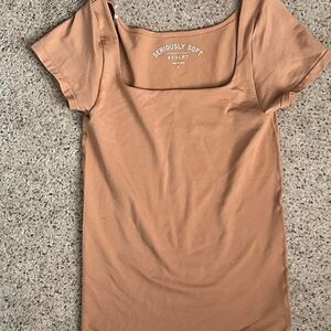 Aeropostale Women's Tan Beige Shirt